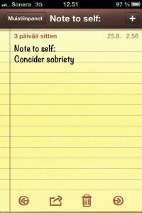 notetoself