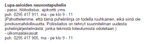 passi lupa-asiat