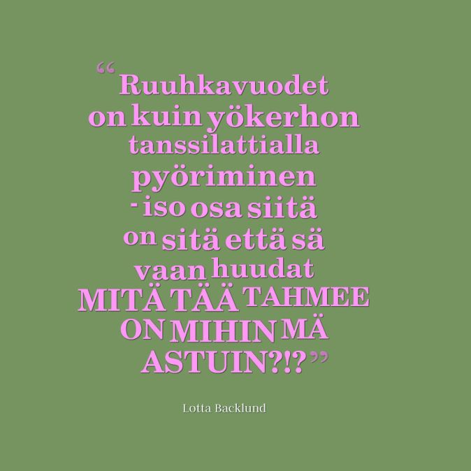 ruuhkavuodet tanssilattia